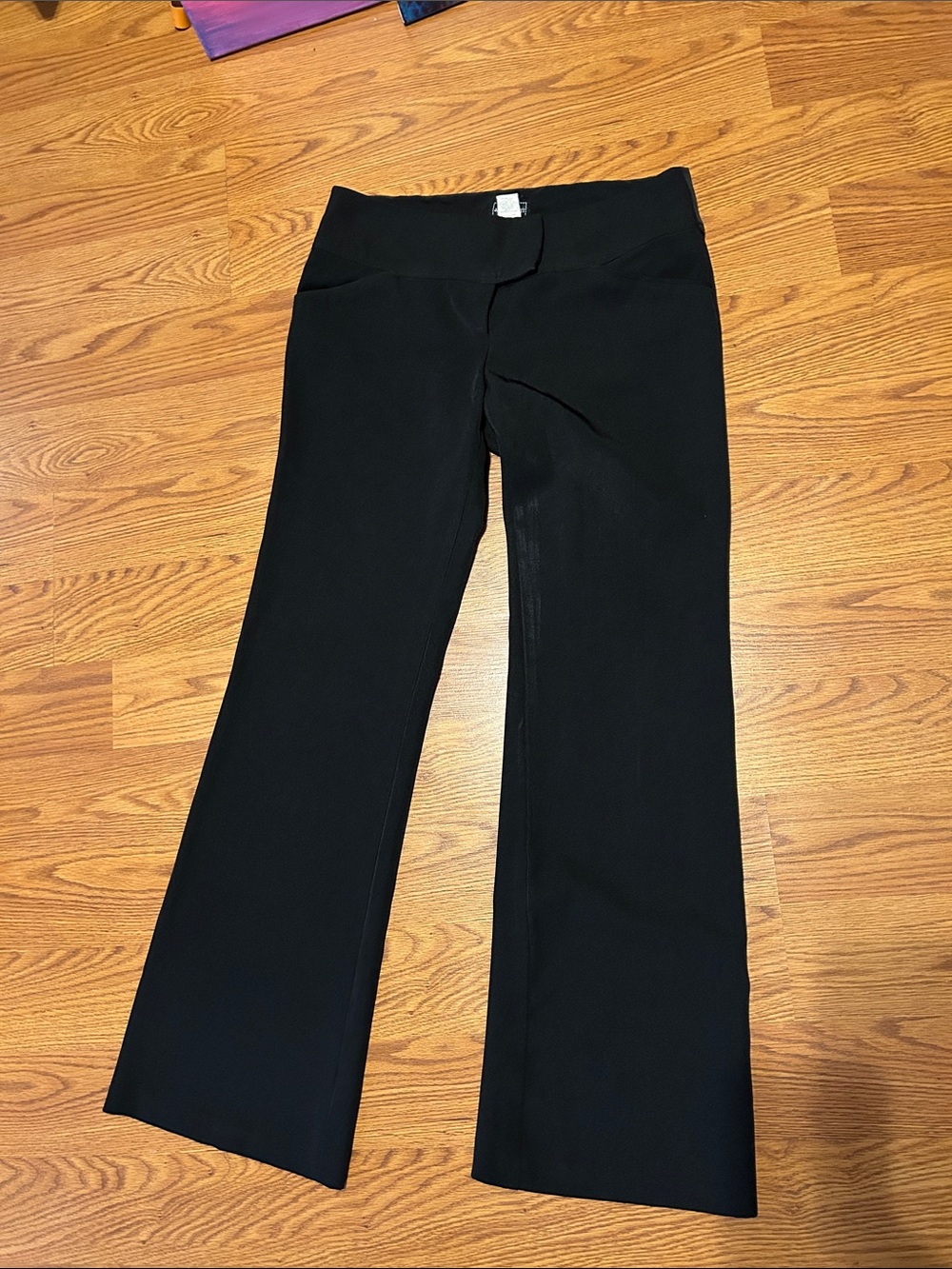 Joe Benbasset Black Kids Flare Joggers with Wide Waistband